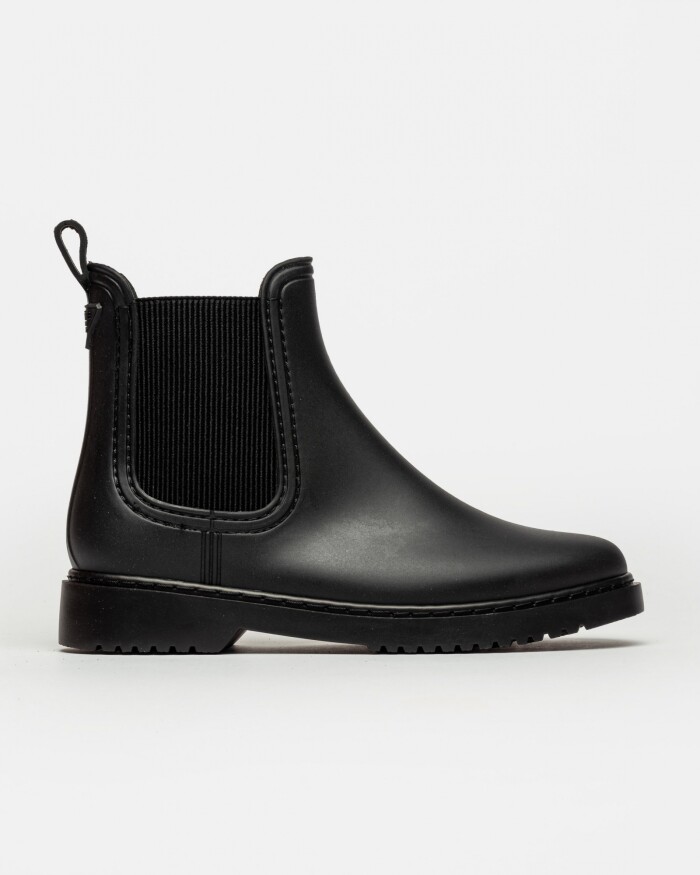 Bota De Lluvia Rain En Sintético Negro