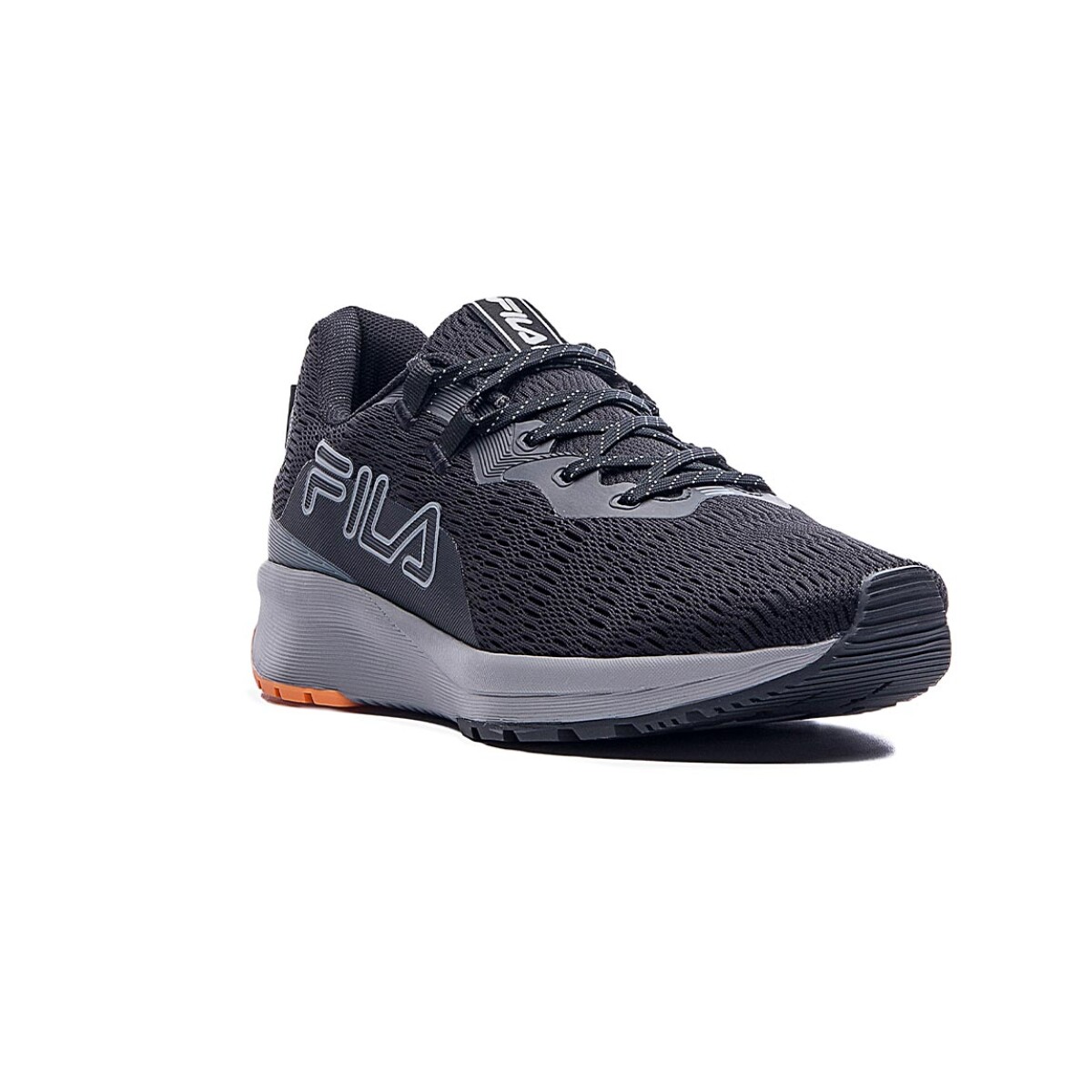 Championes Deportivos Hombre Fila Ride - Negro-naranja 