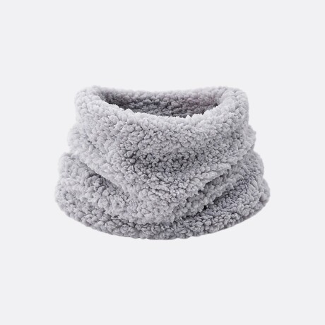 Cuello Bufanda Soft Varios Colores Gris