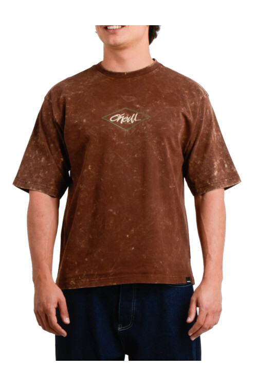 Remera O'Neill Legacy Icon Oversize Marron