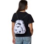 Mochila Half Pint Sprayed Stars Black