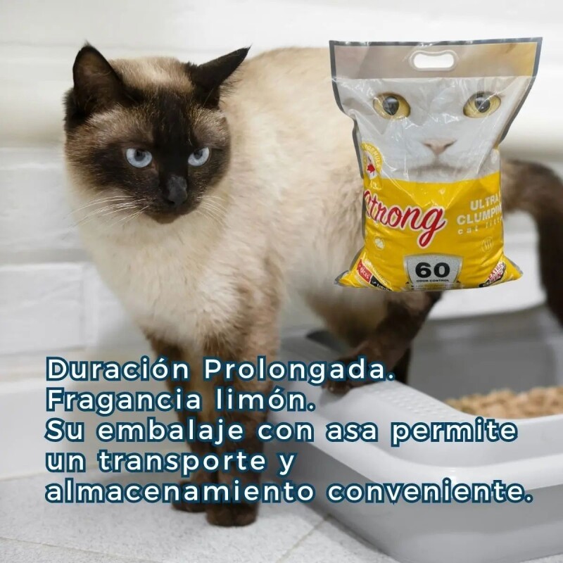 ARENA AGLOMERANTE STRONG 4 KG LIMON