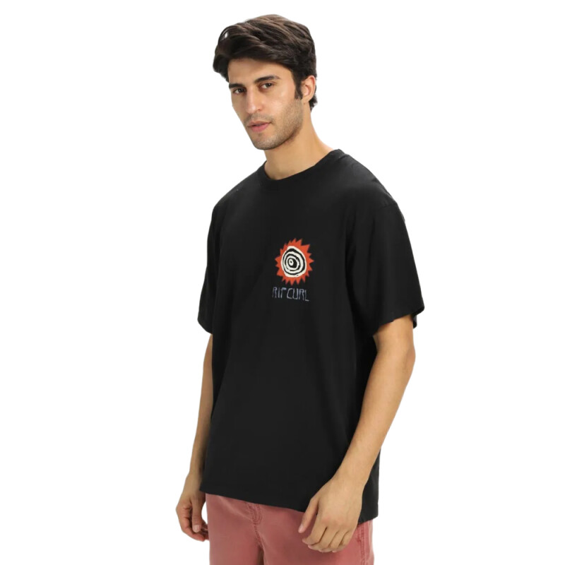 Remera Rip Curl Archive Red Bluff - Negra Remera Rip Curl Archive Red Bluff - Negra