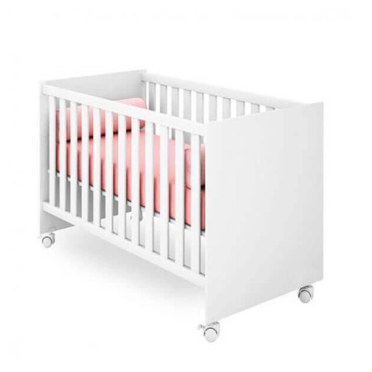 Cuna Mini Cama Qmovi Encanto 1344/100 Blanca 