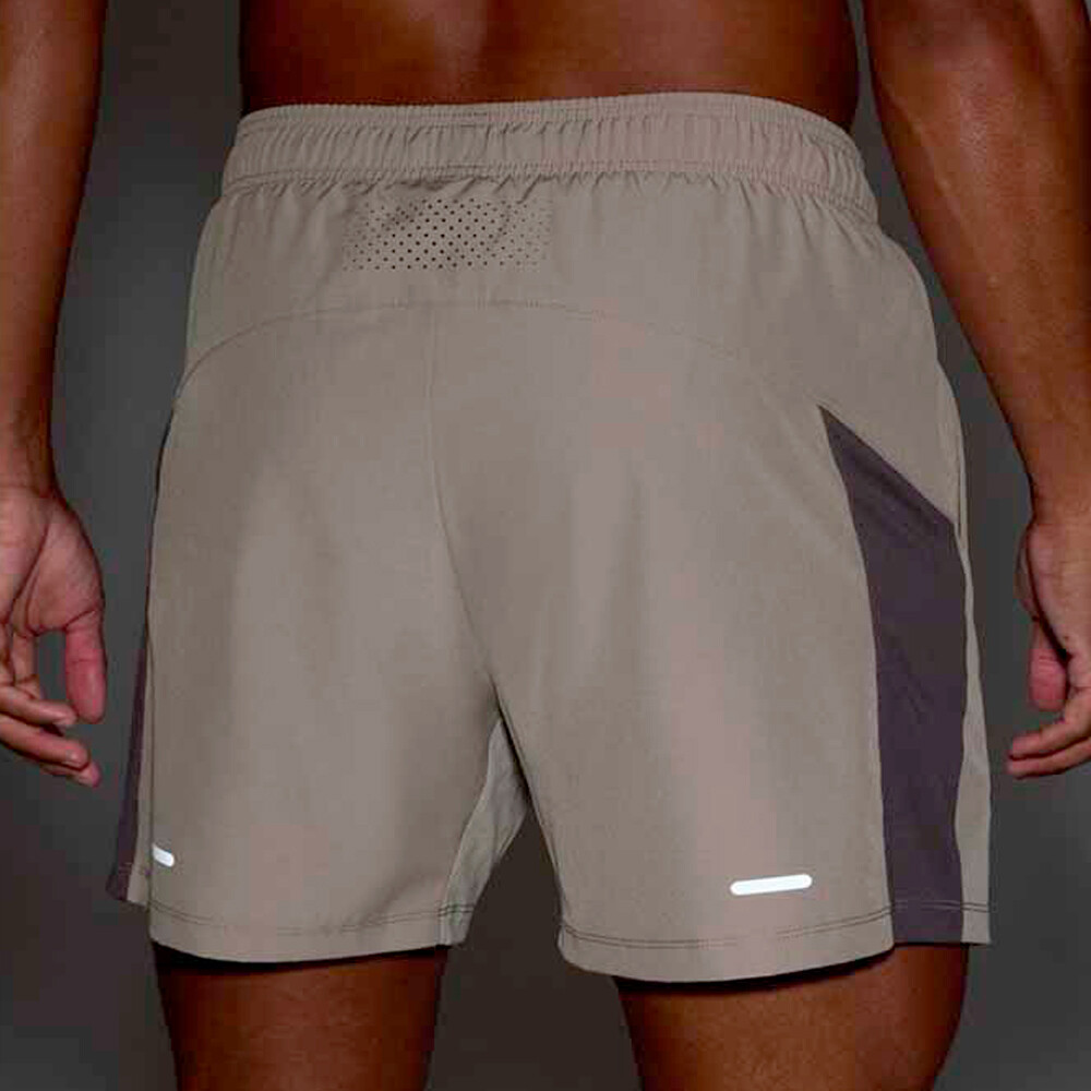 Short The 5 Infinite Short (Unlined) 02 Run Short Hombre Brutalist Khaki / Taupe Slate