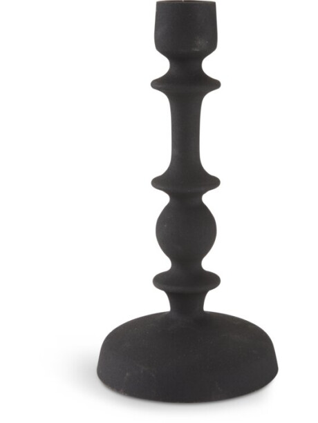 Candelabro CASPAR Ø10xH21 cm negro Candelabro CASPAR Ø10xH21 cm negro