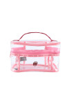 Set/3 Necessaire Oreiro Rosado