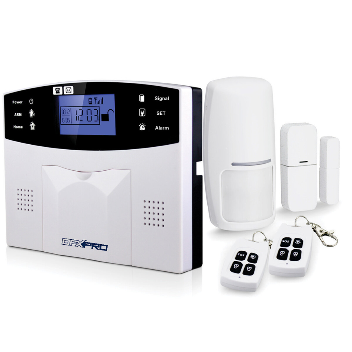 Alarma Inalambrica Kit GSM Completa Casa Comercios Básico