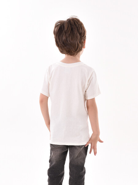 REMERA BUZZ AND MR POTATO OFF WHITE