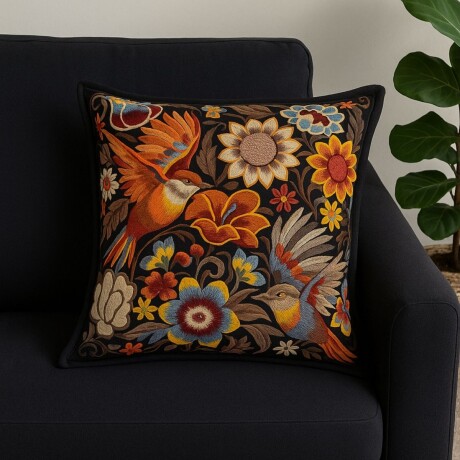 ALMOHADON RAICES NEGRO - -
