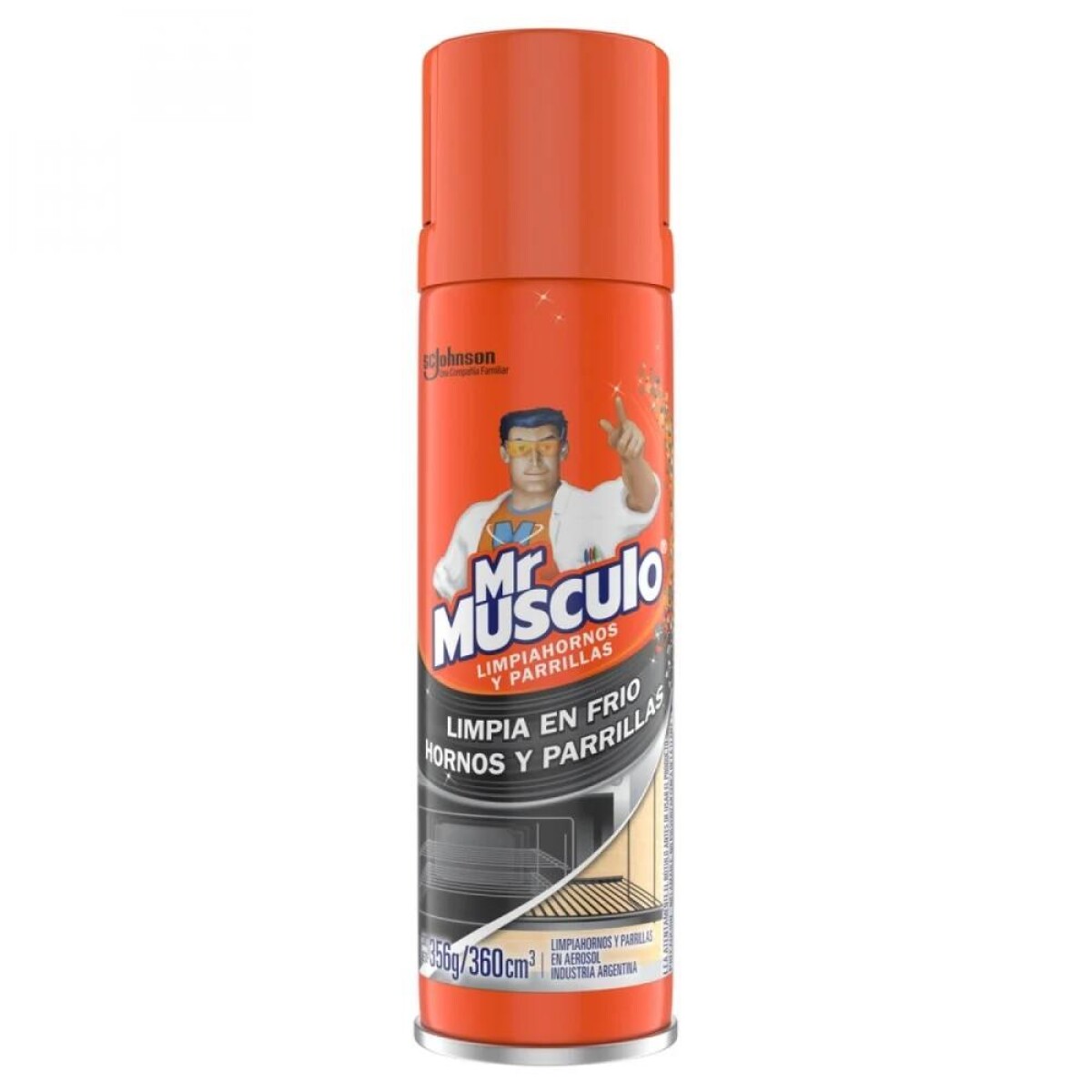 Mr. MUSCULOS LIMPIA HORNOS, 360 ml 