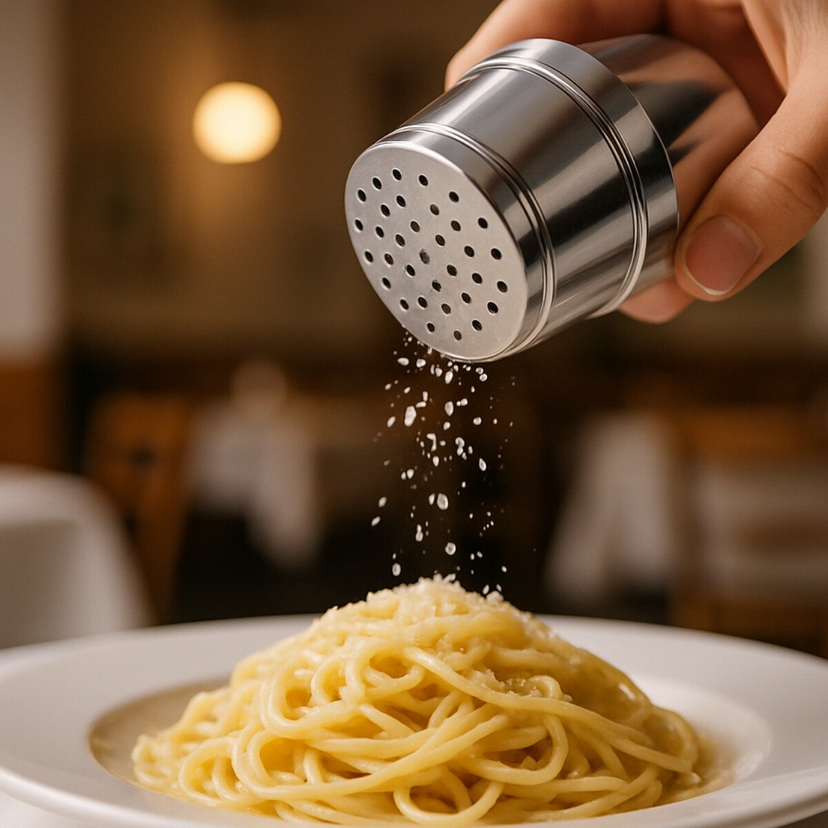 Especiero inox agujero queso 