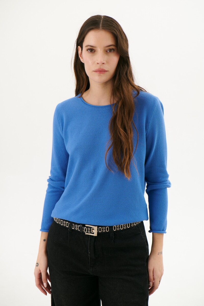 SWEATER CRISTAL AZUL