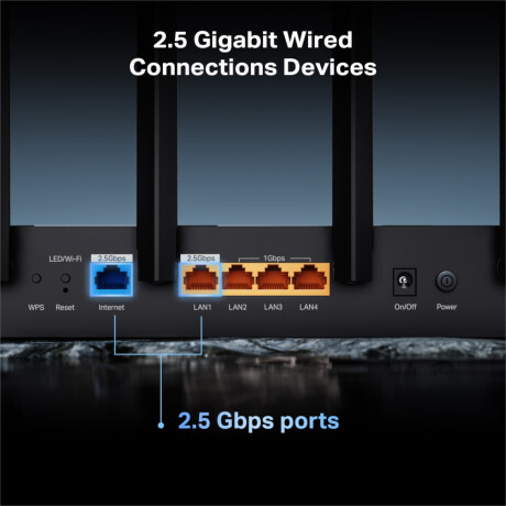 Router Inalámbrico Tp-link Archer BE400 Doble Banda Wi-fi 7 BE6500 001