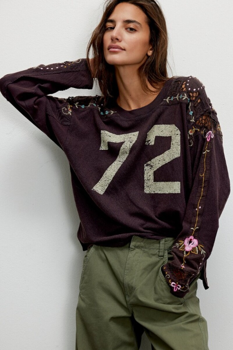 CAMISETA LILITH Marron