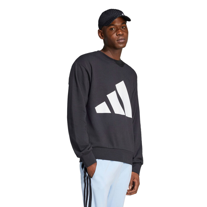 Buzo de Hombre Adidas M Bl Ft Swt Negro - Blanco