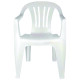 Silla Bela Vista con apoya brazos BLANCO