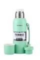 TERMO PREMIUM DE 1LT TERRANO CON MANIJA VERDE AGUA
