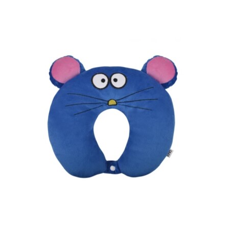 Almohada de viaje para niños Azul Ratón