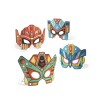 4 antifaces infantiles Súper Héroes 4 antifaces infantiles Súper Héroes