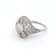 Anillo Antiguo En Oro18K, Brillantes Y Diamantes Anillo Antiguo En Oro18K, Brillantes Y Diamantes