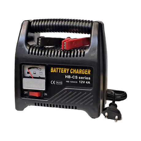CARGADOR BATERIA - 12V 4AMP CON AMPERIMETRO WESTON CARGADOR BATERIA - 12V 4AMP CON AMPERIMETRO WESTON