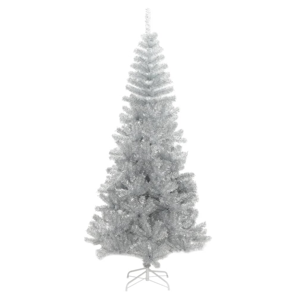 Arbol de navidad 1.80m 600 ramas Plateado