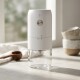 Molinillo café eléctrico recargable muelas cerámicas BLANCO