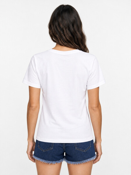 REMERA VESTA BLANCO.