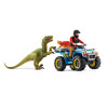 Huida en quad de un velociraptor Schleich Huida en quad de un velociraptor Schleich