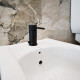 Griferia Bidet Con Transferencia En Negro Mate - Serie Fasano NEGRO