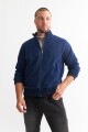 Campera de polar AZUL MARINO
