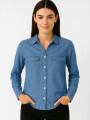 Camisa Aguirre Azul Medio