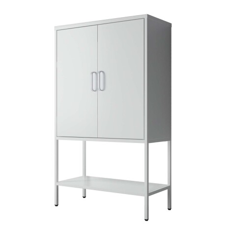 APARADOR 2P ALTO METAL BLANCO OLIVIA