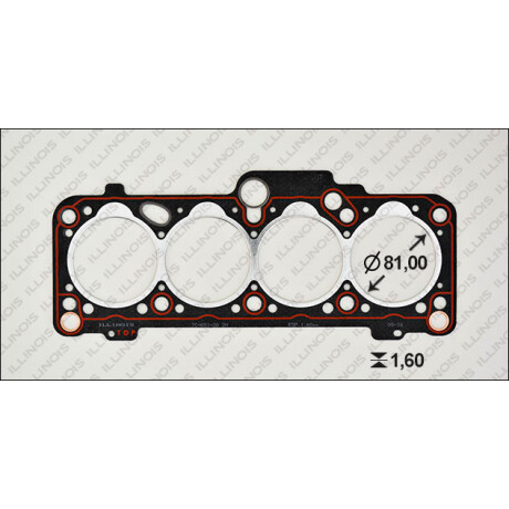 JUNTA VOLKSWAGEN TAPA CILINDROS 1.9D 1Y AAZ 81MM (2M) ILLINOIS JUNTA VOLKSWAGEN TAPA CILINDROS 1.9D 1Y AAZ 81MM (2M) ILLINOIS
