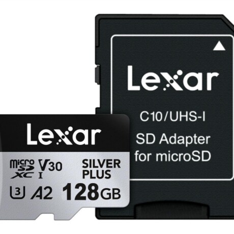 Memoria Microsdxc Lexar Pro 128GB Silver Plus 001