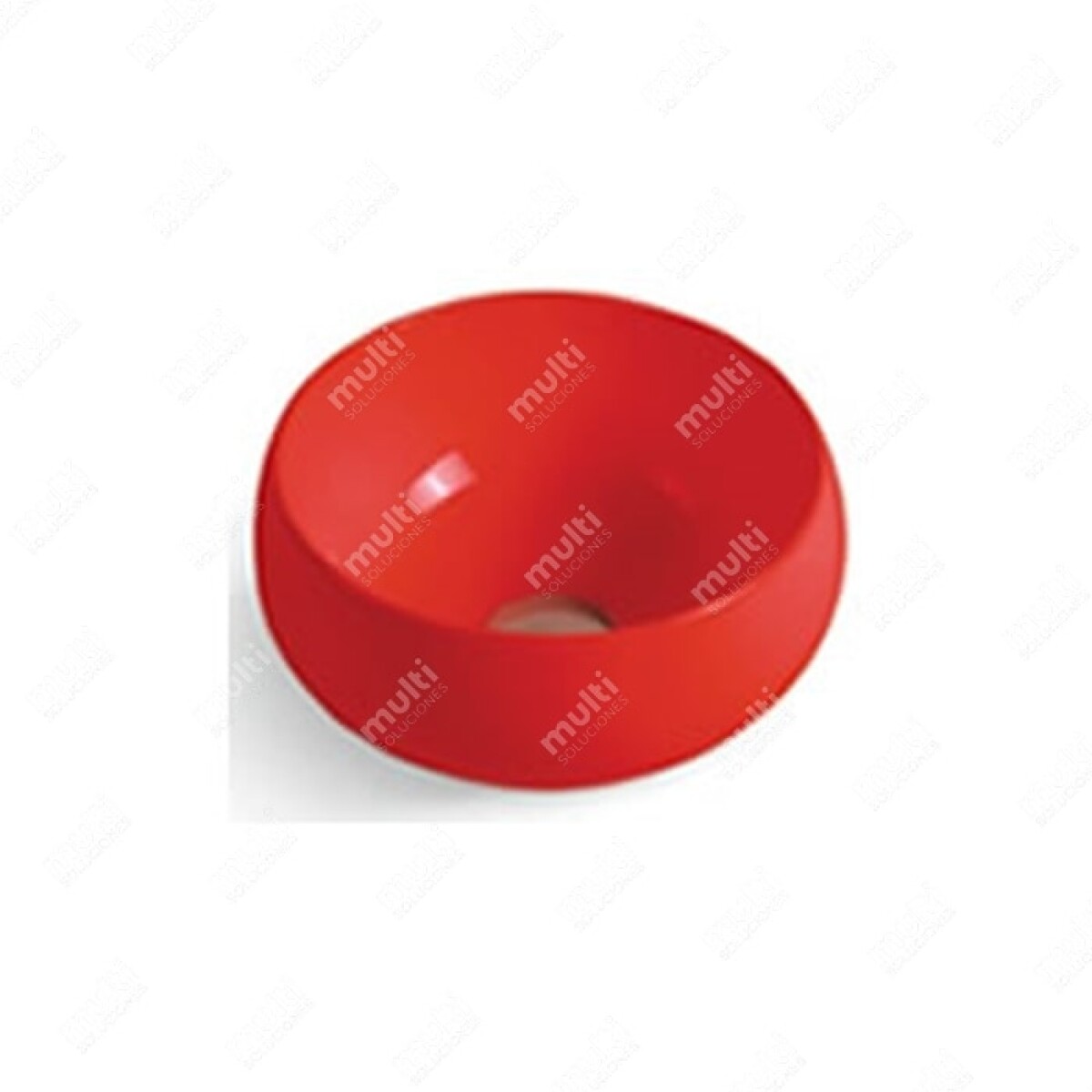 Pileta loza rojo red. 310*310*155 