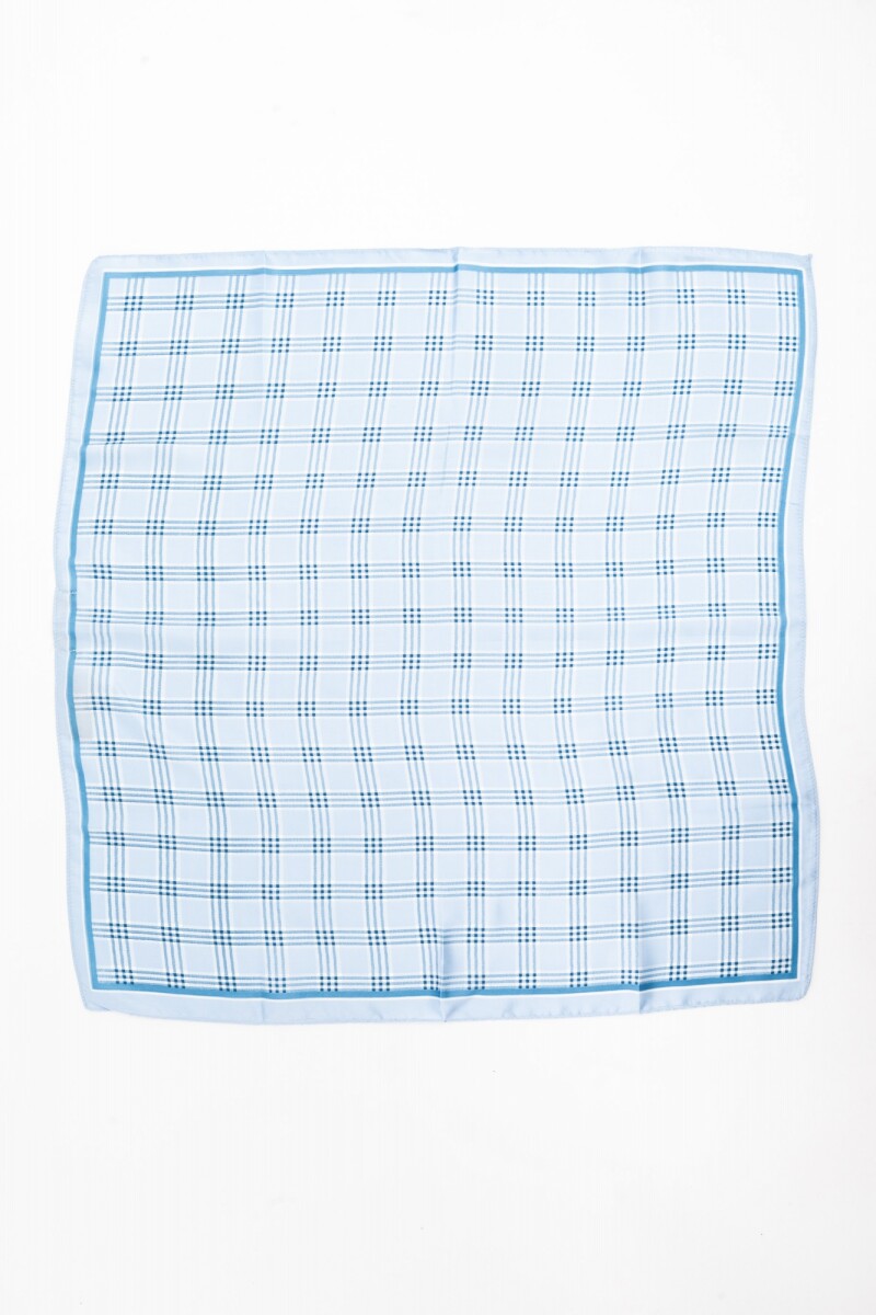 Bandana Cuadros Tartán - Azul 