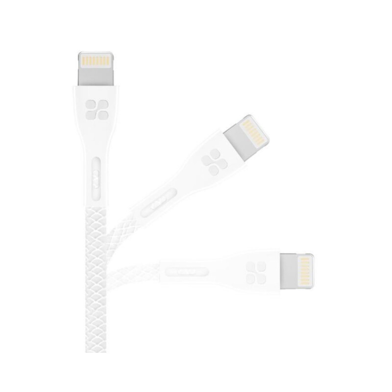 Cable De Datos Promate Powerbeam-i USB a Lightning White Cable De Datos Promate Powerbeam-i USB a Lightning White