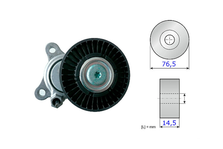 Tensor De La Correa Land Rover Freelander, Rover 75 96-25 Tensor De La Correa Land Rover Freelander, Rover 75 96-25