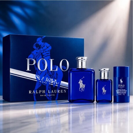 Cofre Polo Blue Ralph Lauren Edt 125ML y 40ML y Deo 75G 001