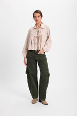 Jean Task Verde Washed