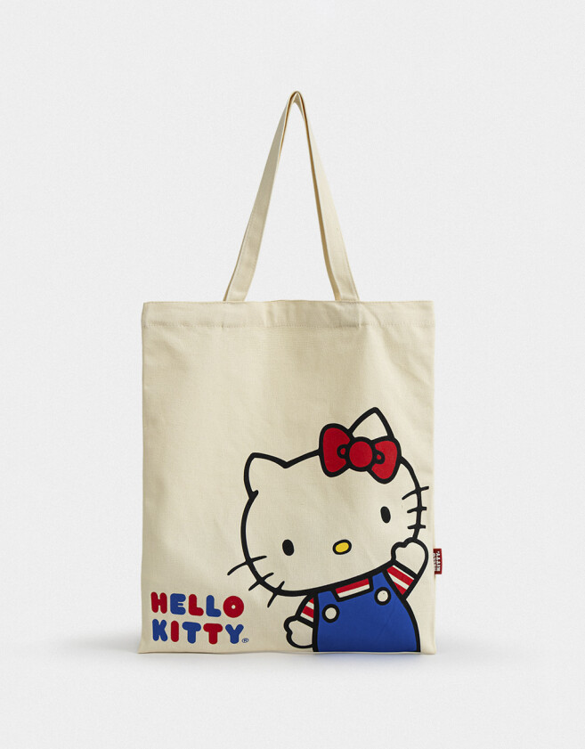 Bolsas reutilizables Tote Bag "hello Kitty" - Combinacion Multicolor