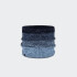 Bufanda Buff Knitted & Fleece Masha Azul
