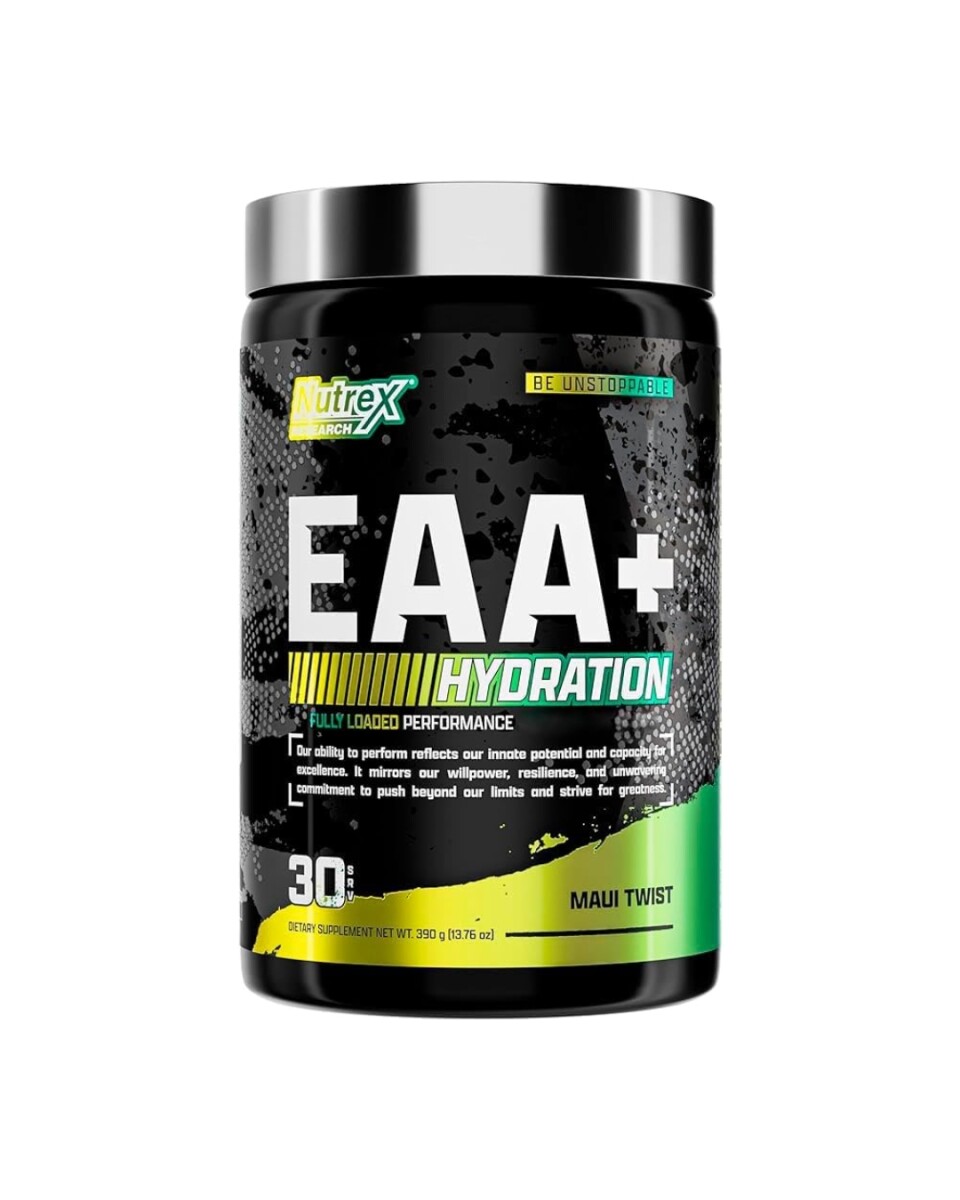 EEAA+ Hydration Maui Twist 390 g Aminoácidos Esenciales Nutrex 