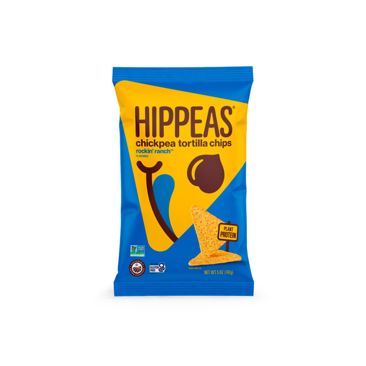 Tortilla Rockin Ranch Hippeas 142g 