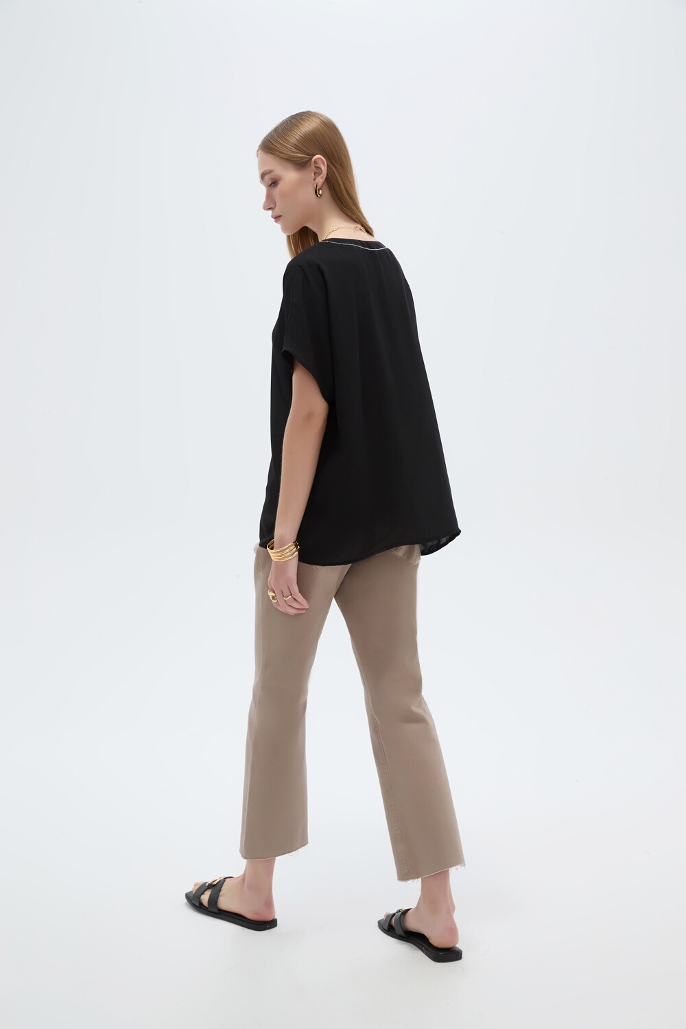 Blusa Poliaz Negro