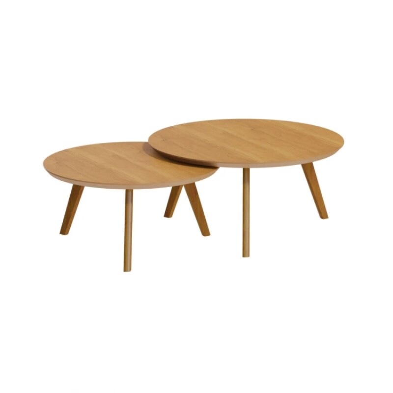 Mesa De Centro Classic - Conjunto - Natural Mesa De Centro Classic - Conjunto - Natural