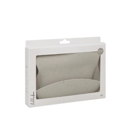 Babero silicona premium beige