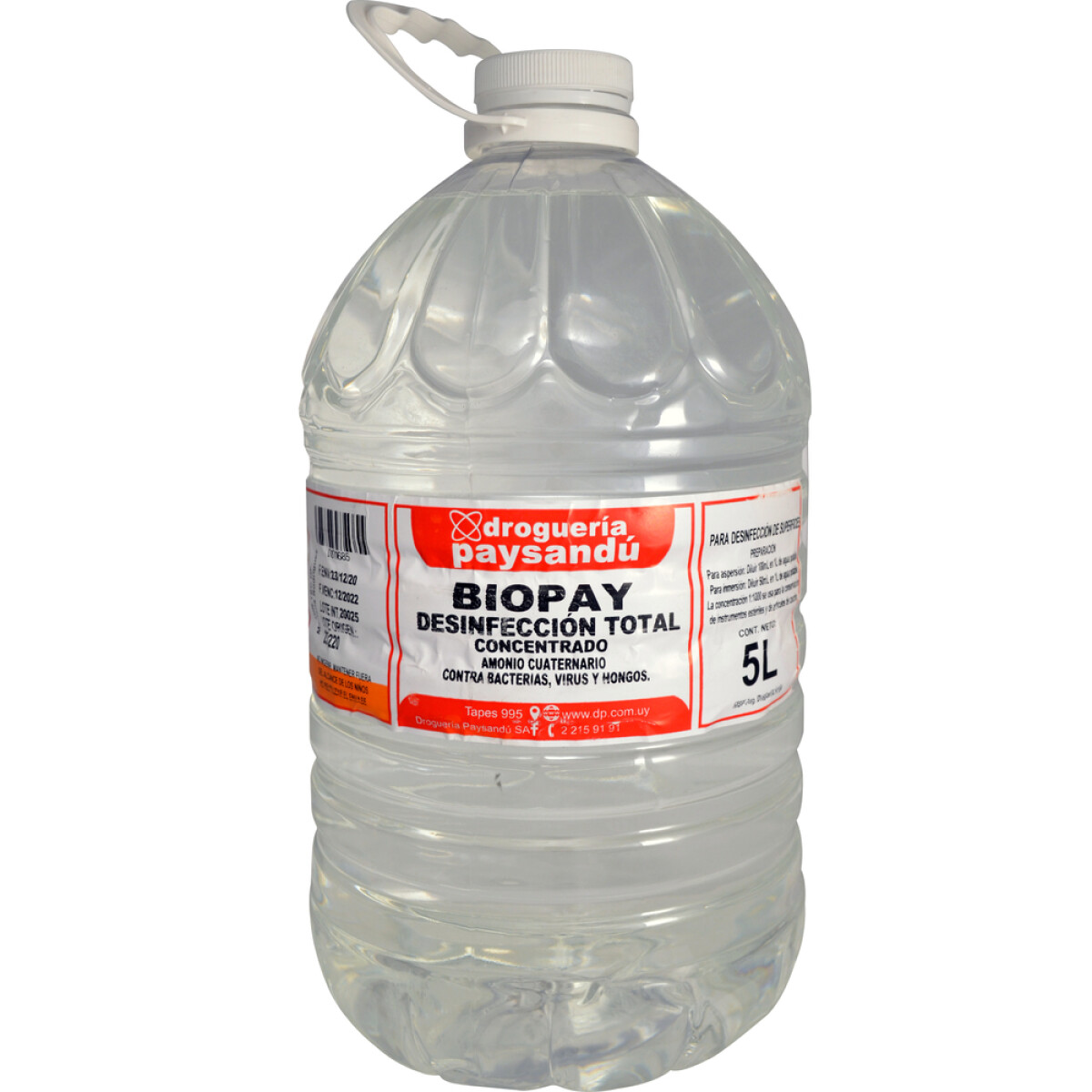 BIOPAY Desinfección Total Concentrado - 5 L 